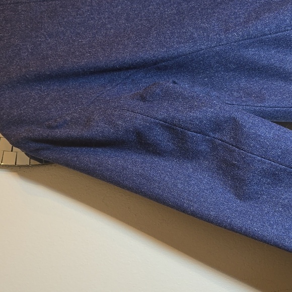 Orvis Wool Stand Collar Button Front Lined Blazer Jacket NWOT - Picture 10 of 15